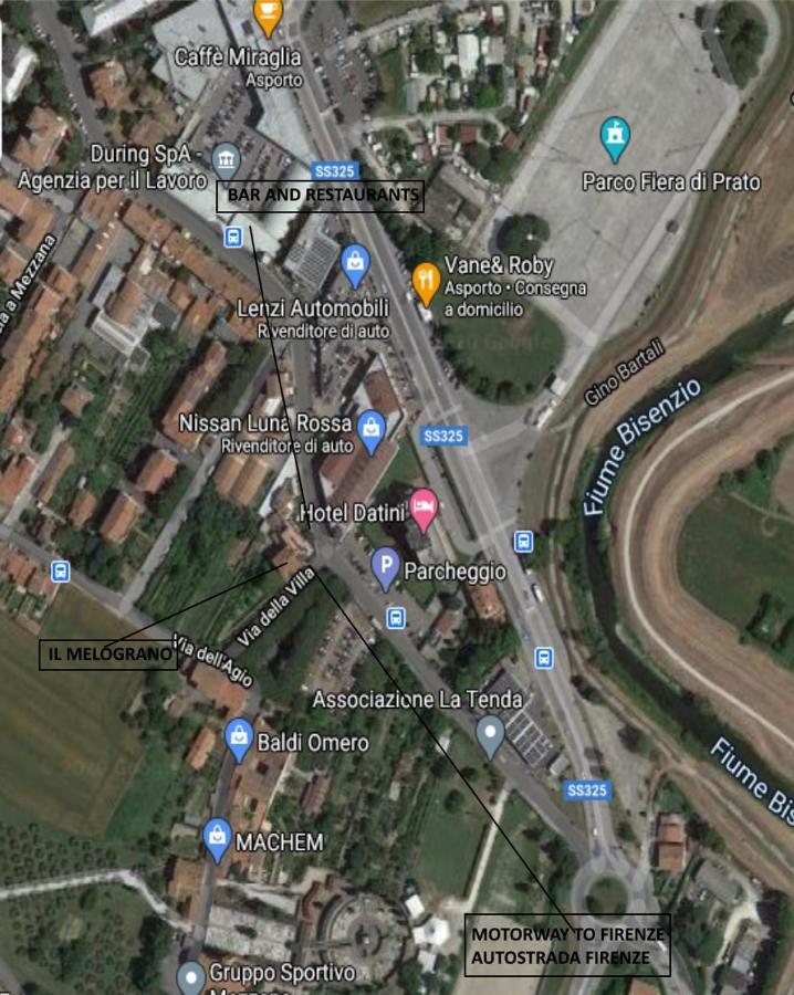 Il Melograno Apartment Prato  Luaran gambar